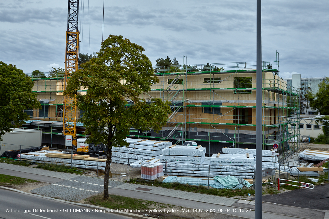 04.08.2023 - Neubau zum Haus für Kinder in Neuperlach