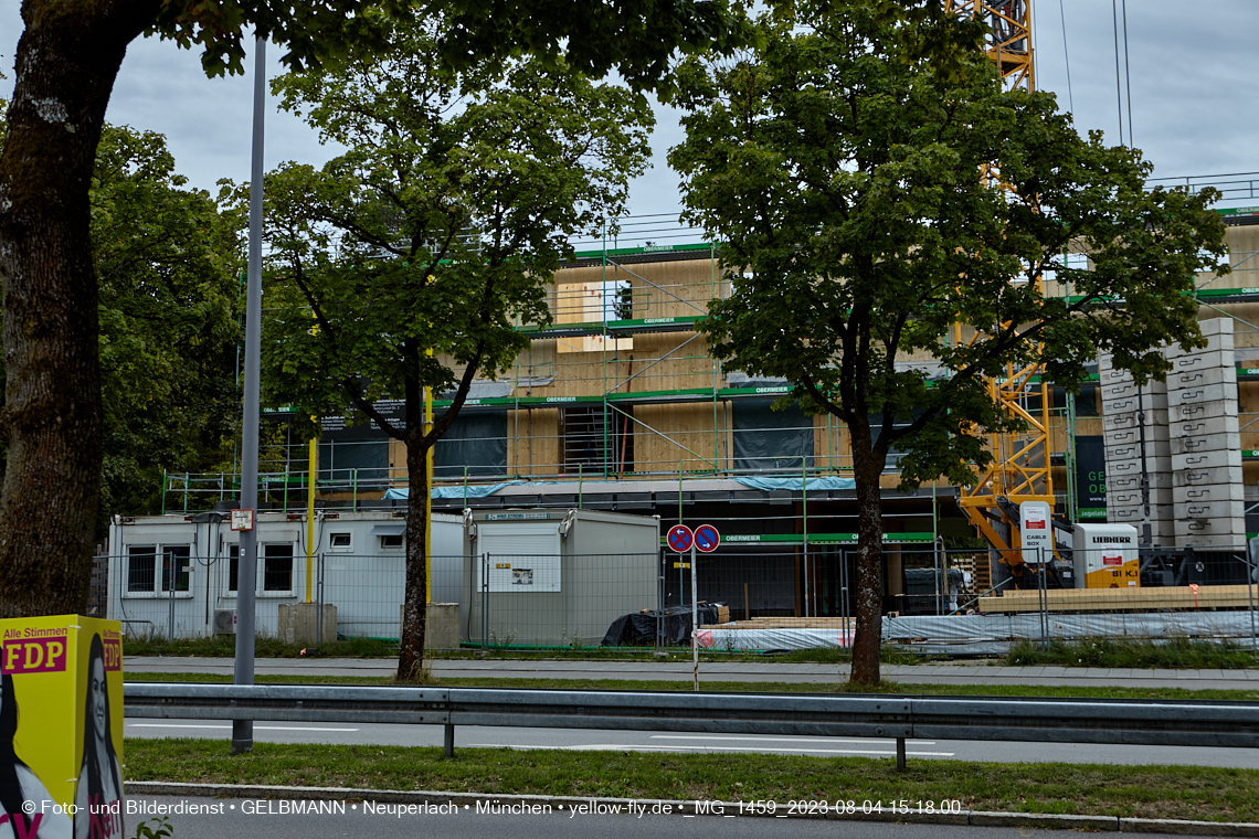 04.08.2023 - Neubau zum Haus für Kinder in Neuperlach